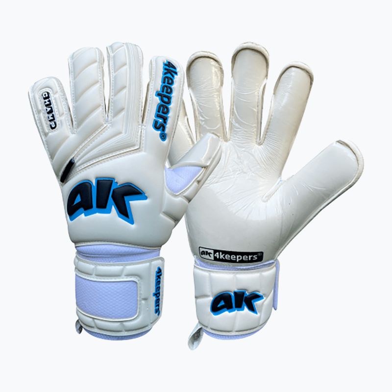 Dětské brankářské rukavice 4keepers Champ Aq Contact V Hb bílo-modré 6