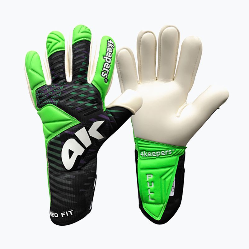 Dětské brankářské rukavice 4keepers Neo Optima Nc černé 6