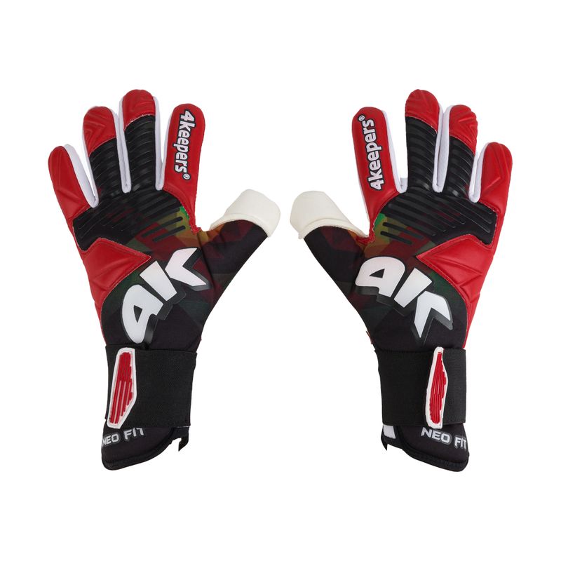 Brankářské rukavice 4keepers Neo Drago Nc černo-červené