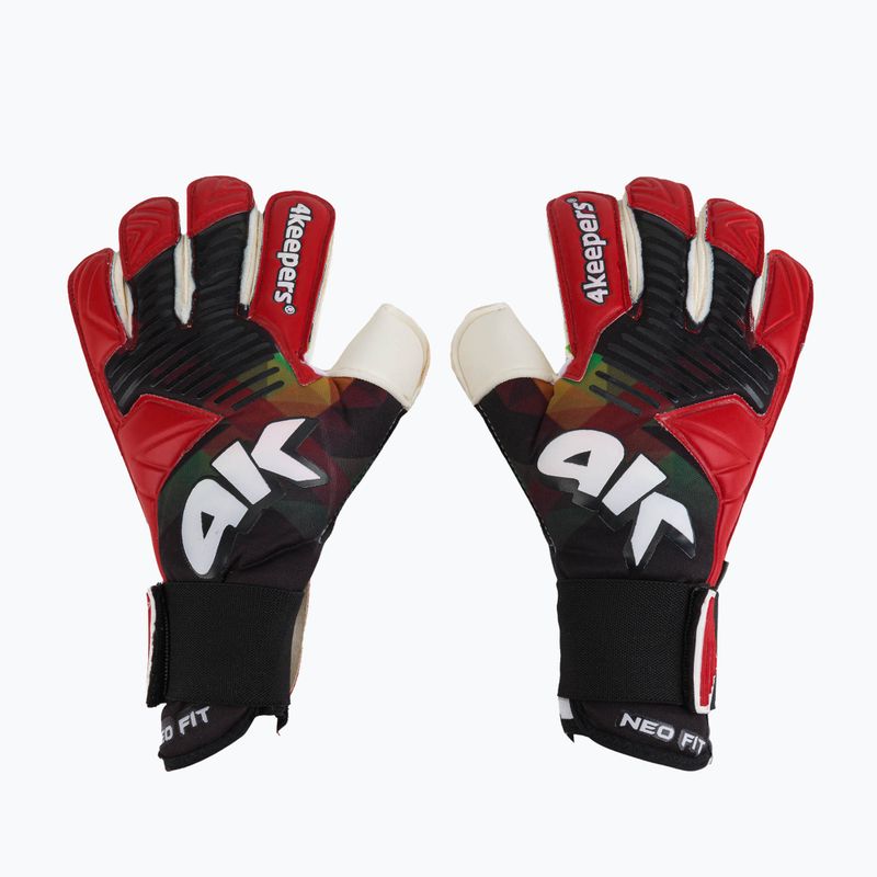 Dětské brankářské rukavice 4keepers Neo Drago Rf červené