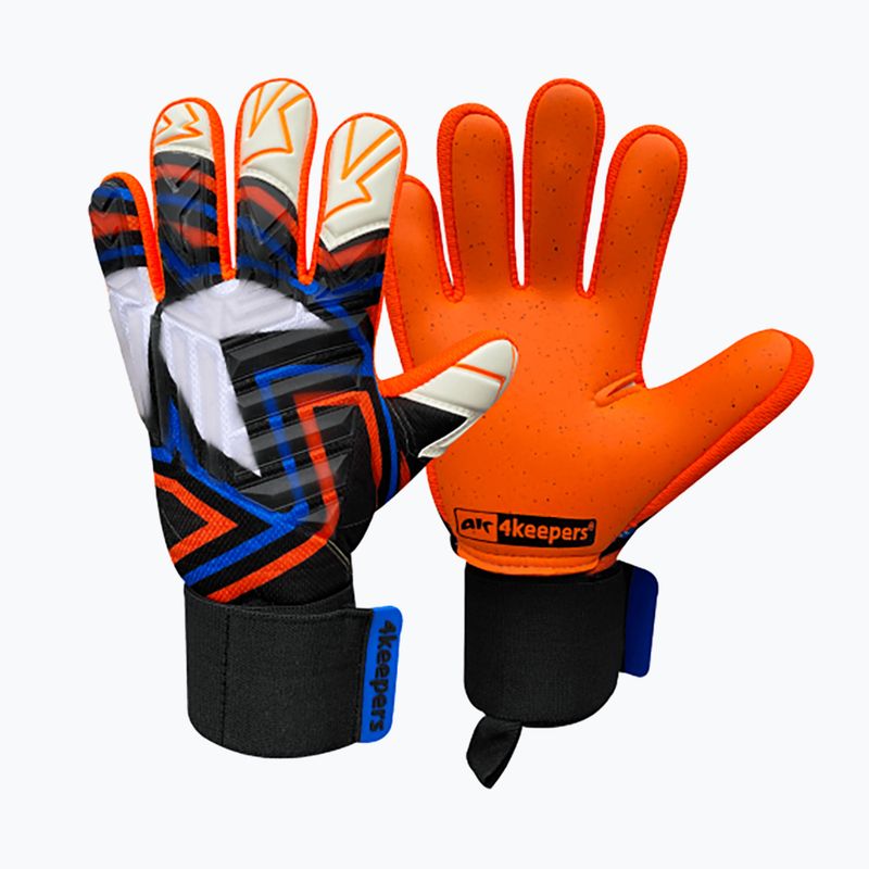 Dětské brankářské rukavice 4keepers Evo Lanta Nc oranžové 6