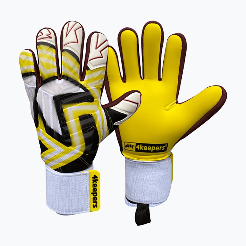 Brankářské rukavice 4keepers Evo Trago Nc žluté 6