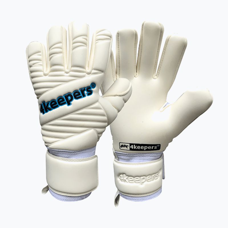 Brankářské rukavice 4keepers Retro IV NC bílé 4KRETROIVNC 6