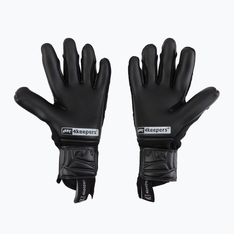 Dětské brankářské rukavice 4Keepers Equip Panter Nc Jr černé EQUIPPANCJR 2