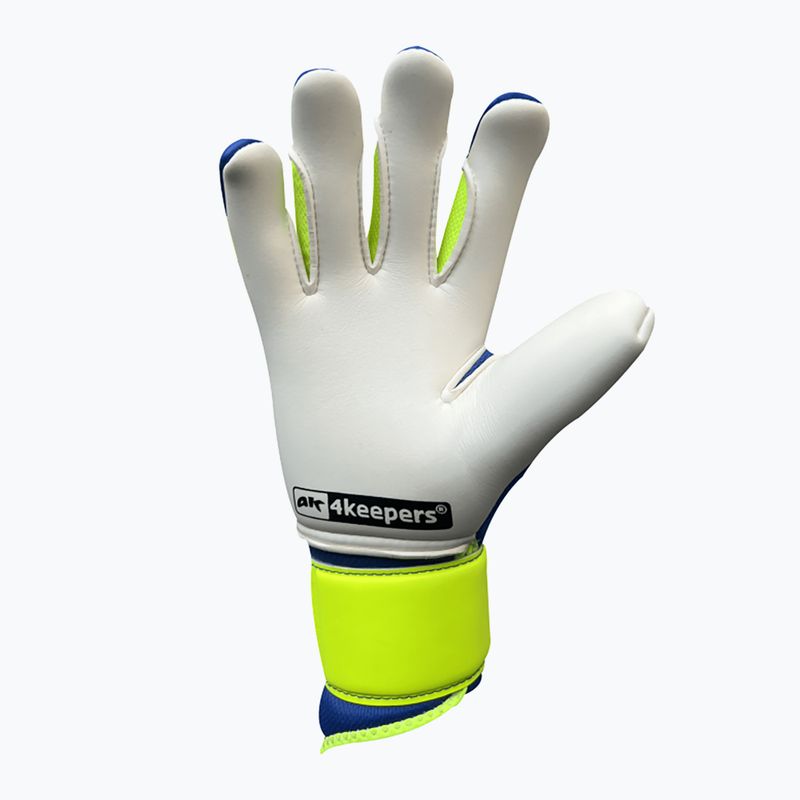 Dětské brankářské rukavice 4Keepers Equip Breeze Nc Jr modro-zelené EQUIPBRNCJR 5