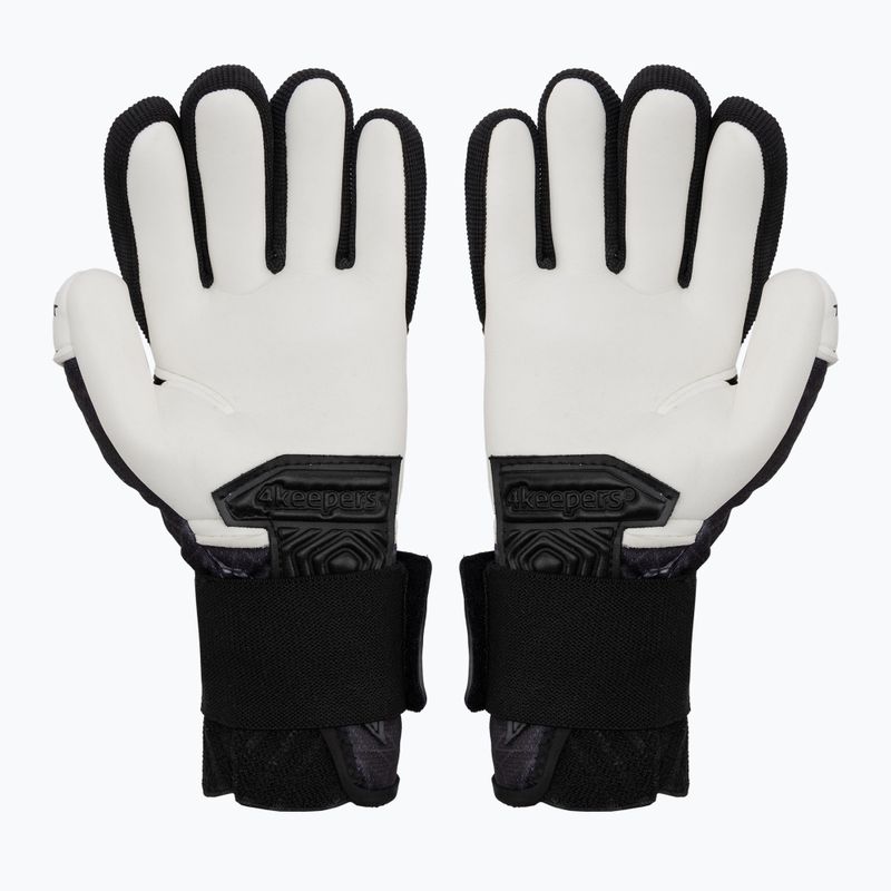 4Keepers Neo Elegant Nc Jr dětské brankářské rukavice černé 2