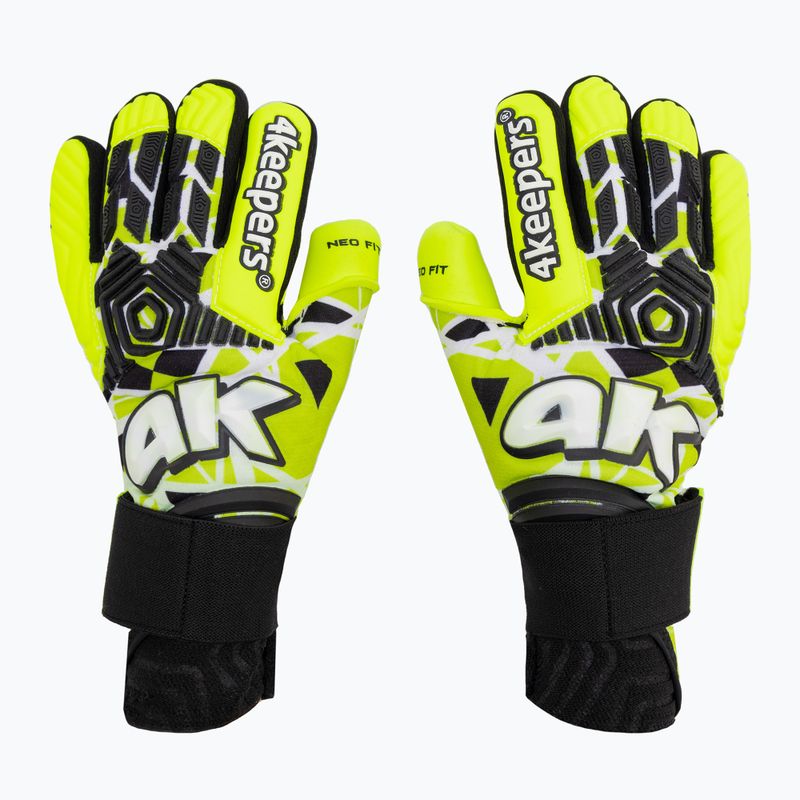 4Keepers Neo Focus Nc Jr dětské brankářské rukavice zelené