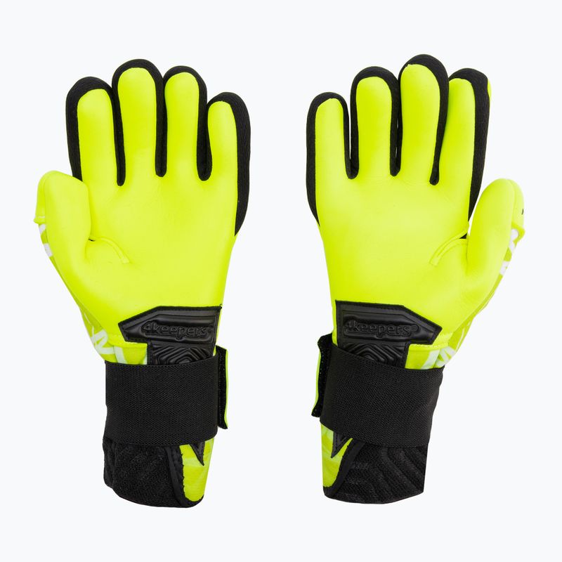 4Keepers Neo Focus Nc Jr dětské brankářské rukavice zelené 2