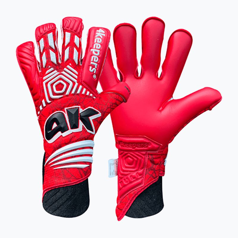 4Keepers Neo Rodeo Rf2G Jr dětské brankářské rukavice červené 5