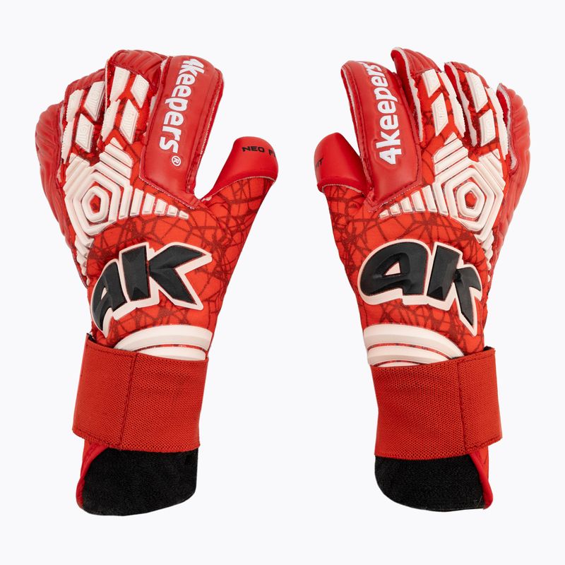 4Keepers Neo Rodeo Rf2G Jr dětské brankářské rukavice červené