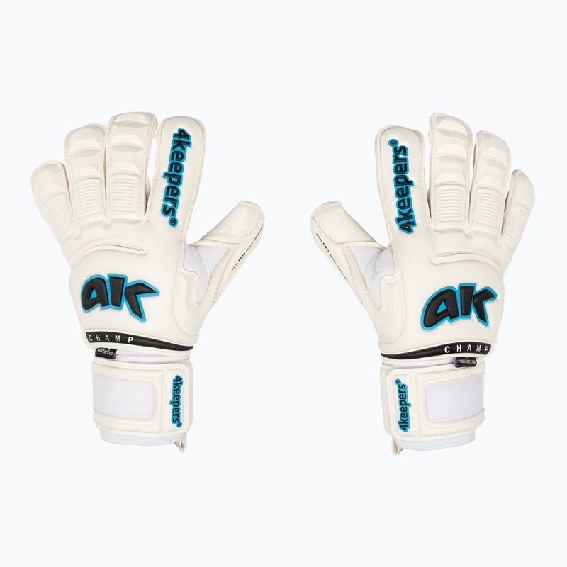 4Keepers Champ AQ Contact VI brankářské rukavice bílé