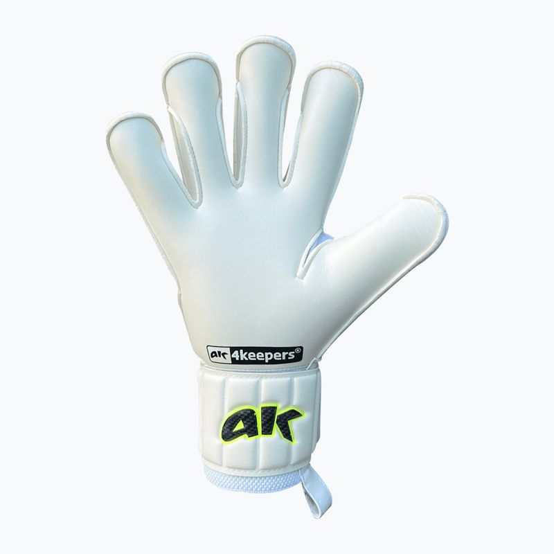 4Keepers Champ Carbo VI brankářské rukavice bílé 6