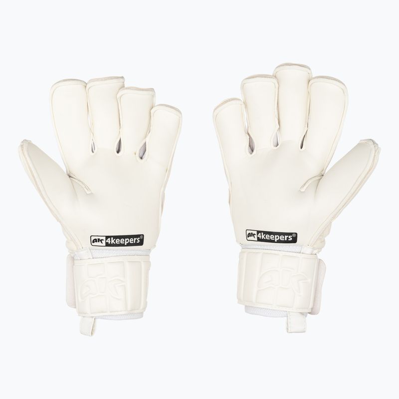 Dětské brankářské rukavice 4keepers Champ Gold White RF2G white 2