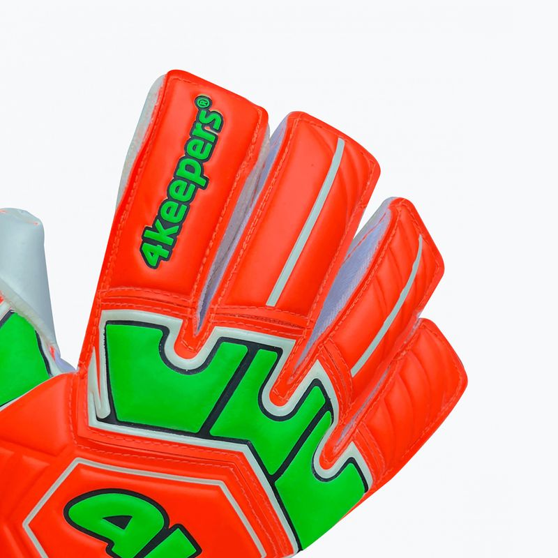 Dětské brankářské rukavice 4keepers Guard Fogo Mnc Jr orange 5