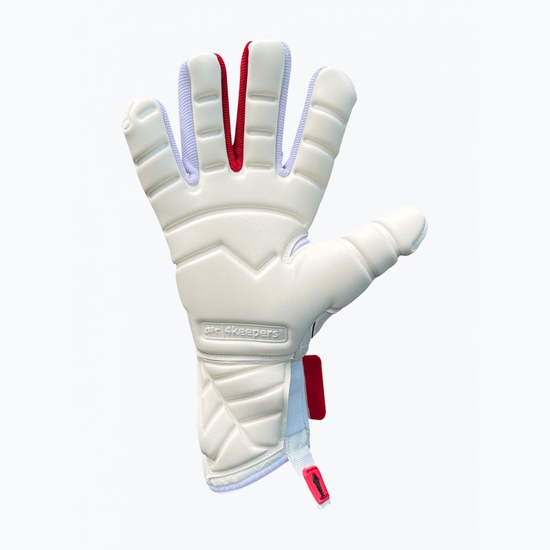 Brankářské rukavice 4keepers Soft Opal NC białe 3