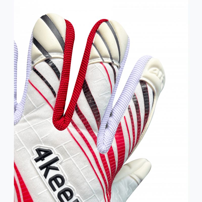Brankářské rukavice 4keepers Soft Opal NC białe 4