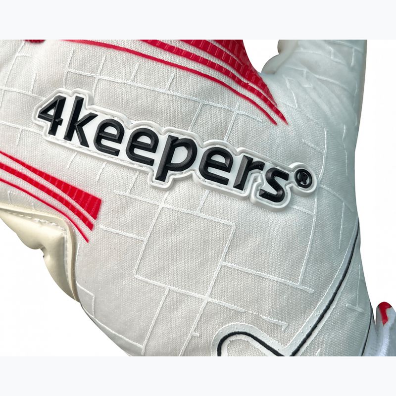 Brankářské rukavice 4keepers Soft Opal NC białe 5