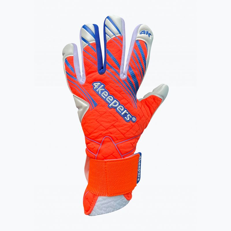 Brankářské rukavice 4keepers Soft Amber NC pomarańczowe 2