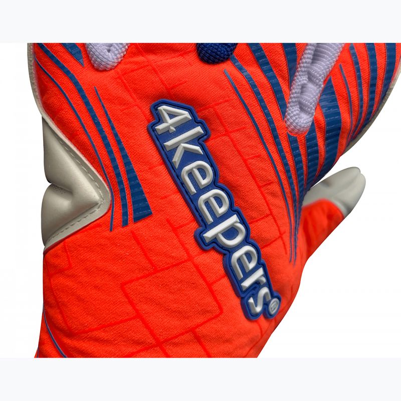 Brankářské rukavice 4keepers Soft Amber NC pomarańczowe 5