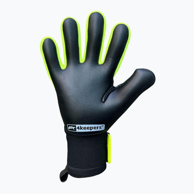 Dětské brankářské rukavice 4keepers Elite Venom NC Jr celadon 3