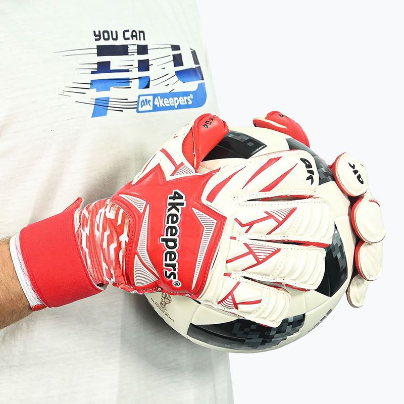 Dětské brankářské rukavice 4keepers Force V4.25 RF2G red 6