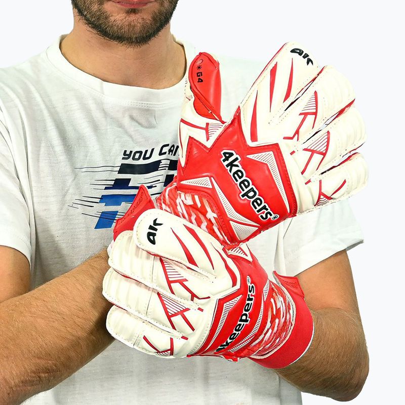 Dětské brankářské rukavice 4keepers Force V4.25 RF2G red 8