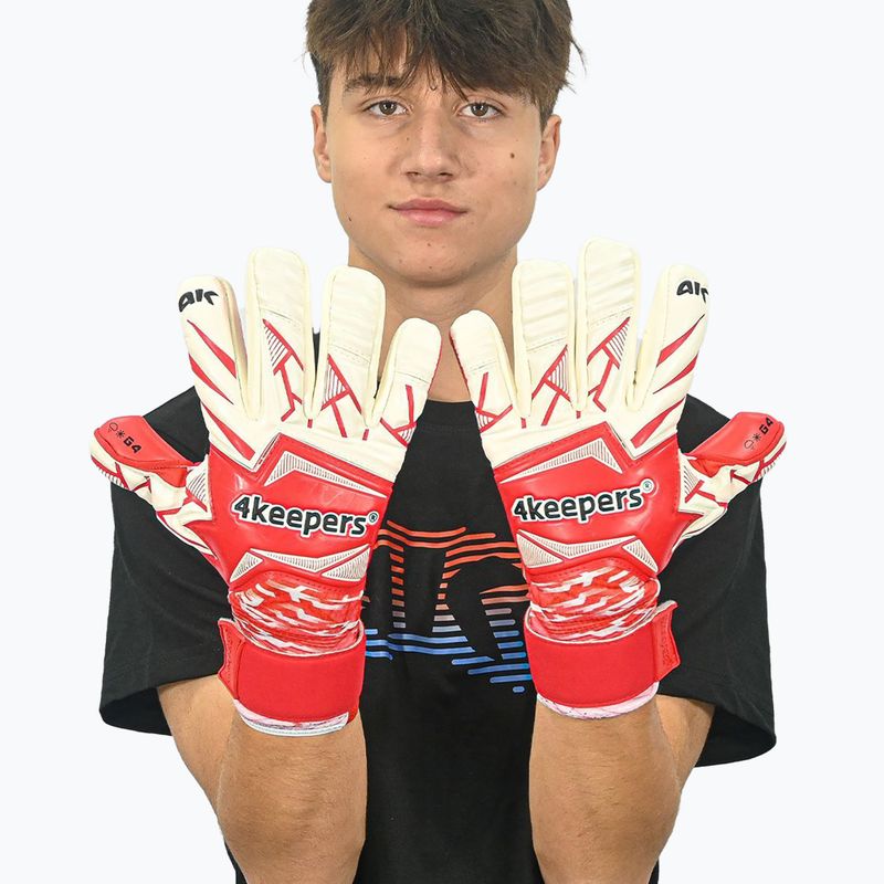 Dětské brankářské rukavice 4keepers Force V4.25 HNC red 6
