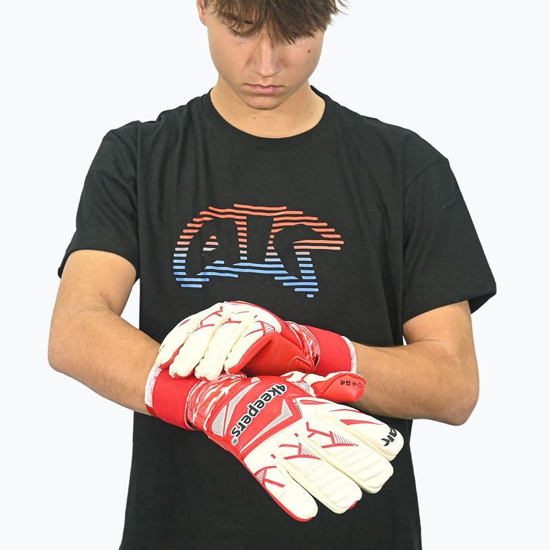 Dětské brankářské rukavice 4keepers Force V4.25 HNC red 8