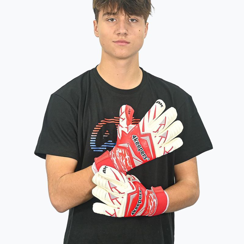 Dětské brankářské rukavice 4keepers Force V4.25 HNC red 9
