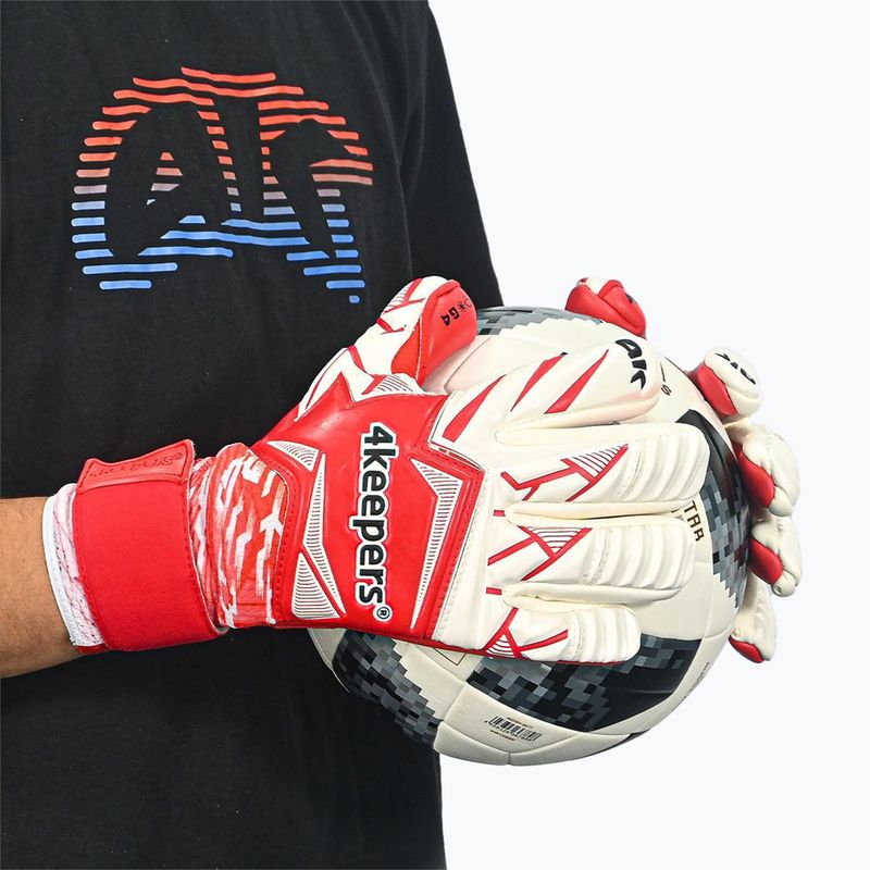 Dětské brankářské rukavice 4keepers Force V4.25 HNC red 10