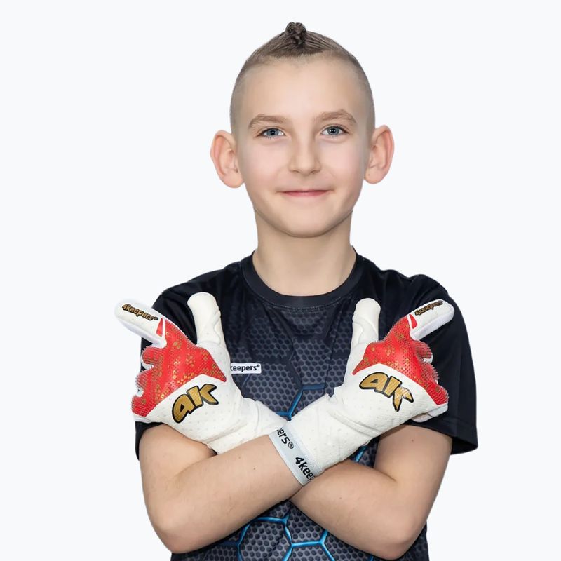Dětské brankářské rukavice 4keepers Elite IGNIS NC Jr 8