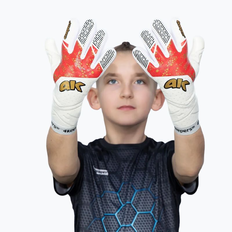 Dětské brankářské rukavice 4keepers Elite IGNIS NC Jr 9