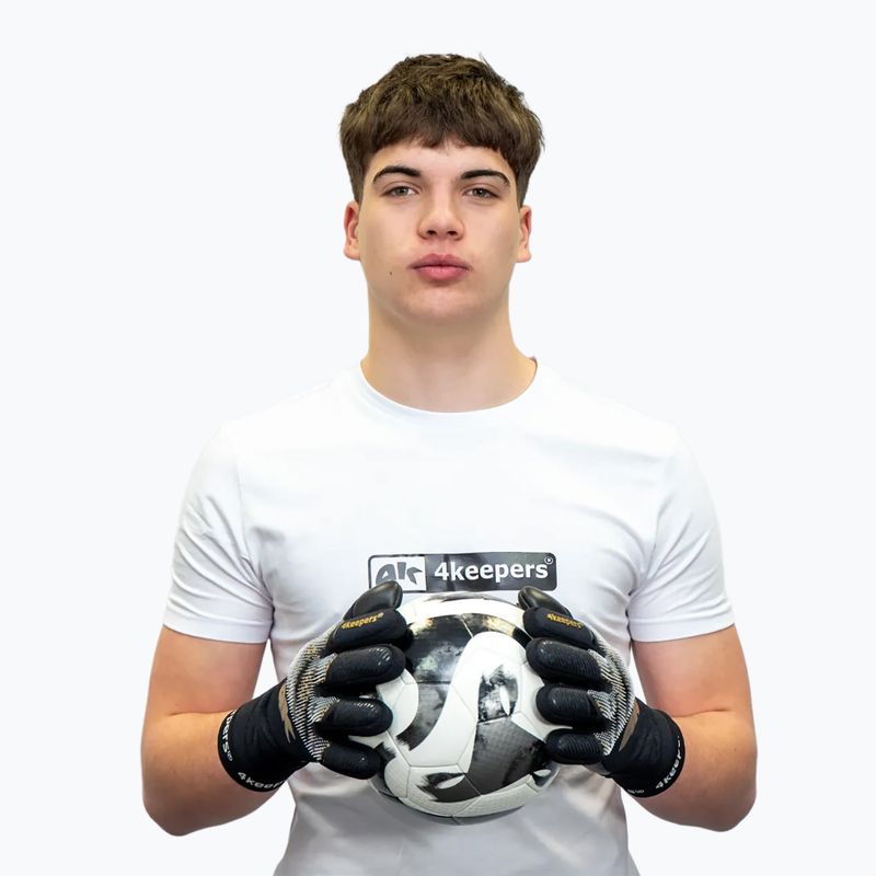 Dětské brankářské rukavice 4keepers Elite Drake NC Jr 8