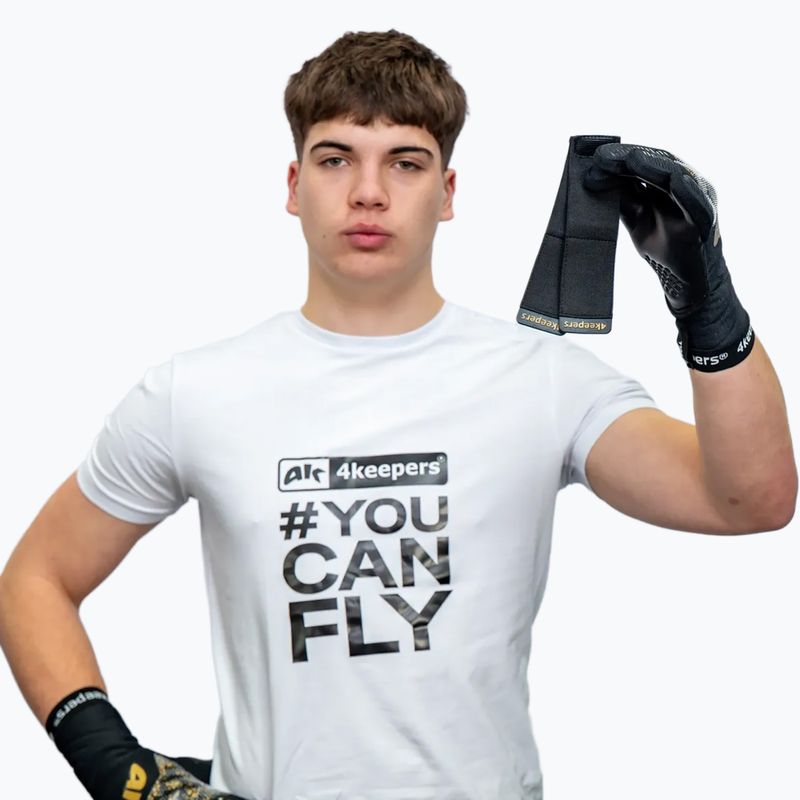 Dětské brankářské rukavice 4keepers Elite Drake NC Jr 9