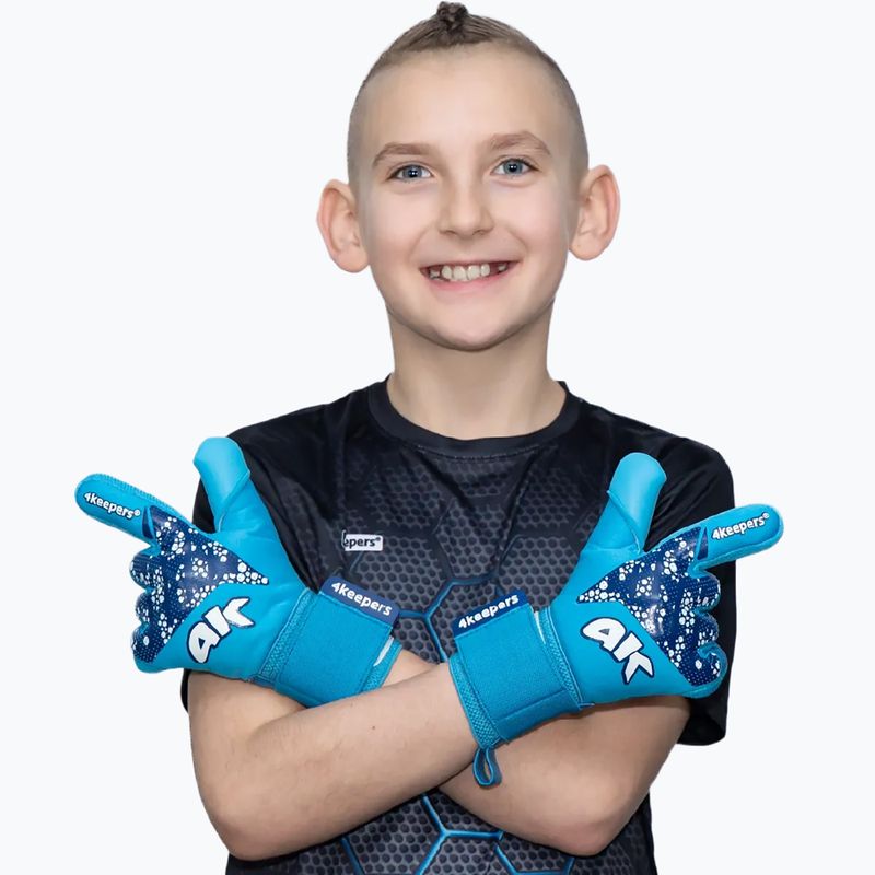 Dětské brankářské rukavice 4keepers Elite Nox NC Jr 11