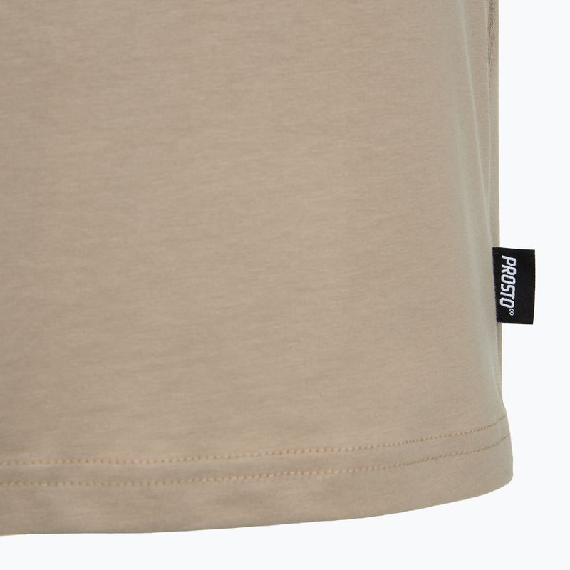 Pánské tričko PROSTO Box Logo beige 4
