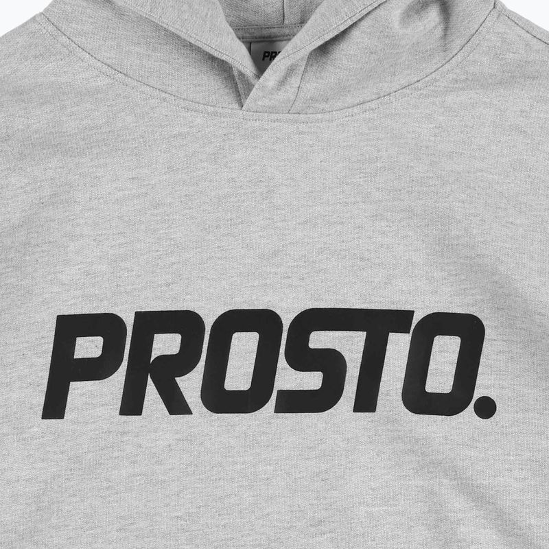 Pánská mikina PROSTO Biolog Hoodie grey 3