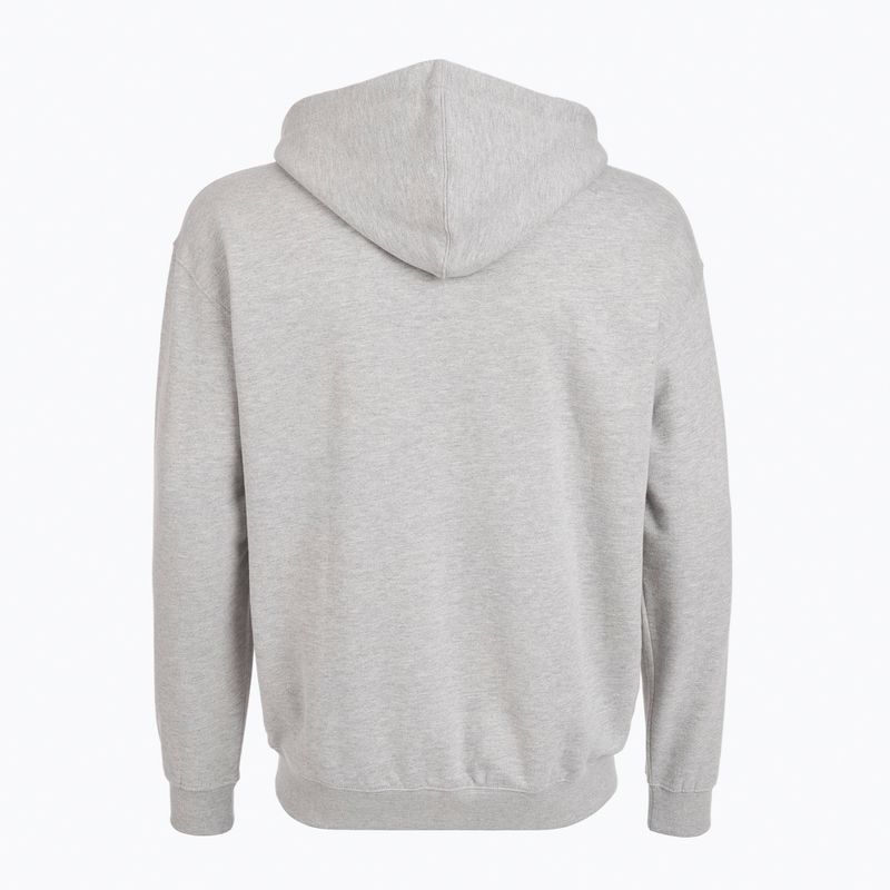 Pánská mikina PROSTO Hoodie Logo Zip gray 2