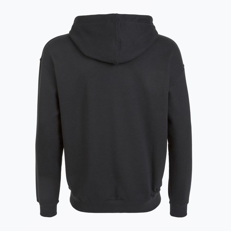 Pánská mikina PROSTO Hoodie Logo Zip black 2