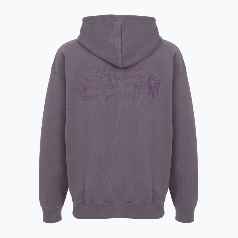 Pánská mikina PROSTO Flathead Hoodie washed lavender 2