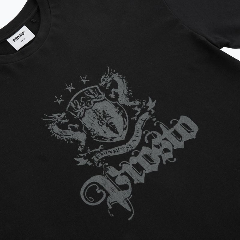 Pánský longsleeve PROSTO Crest black 3