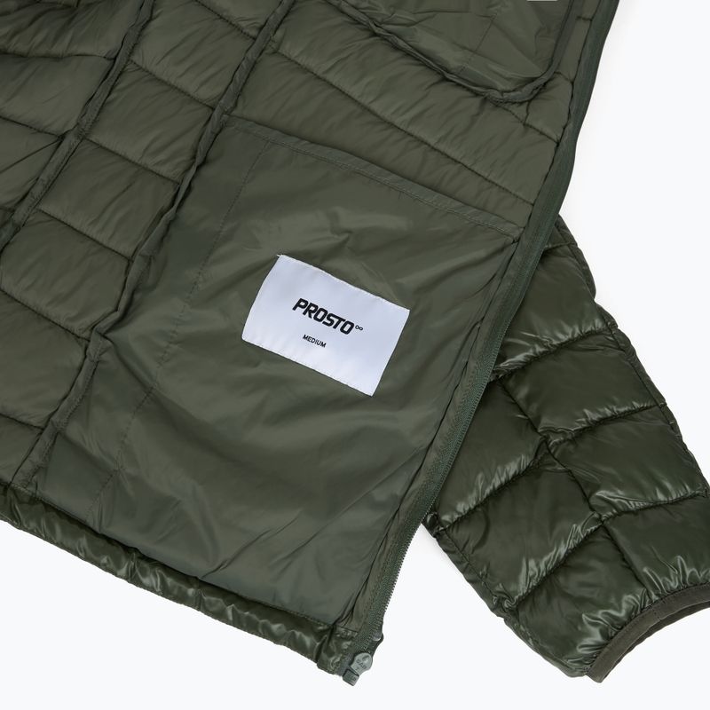 Pánská přechodová bunda PROSTO Lightweight olive green 5