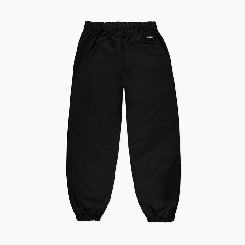 Pánské kalhoty PROSTO Jogger Baggy Jeans slate black 2