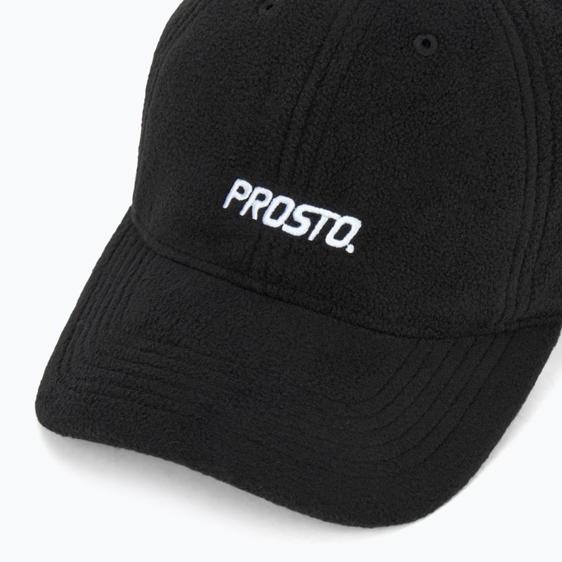 Kšiltovka PROSTO Fleece black 3