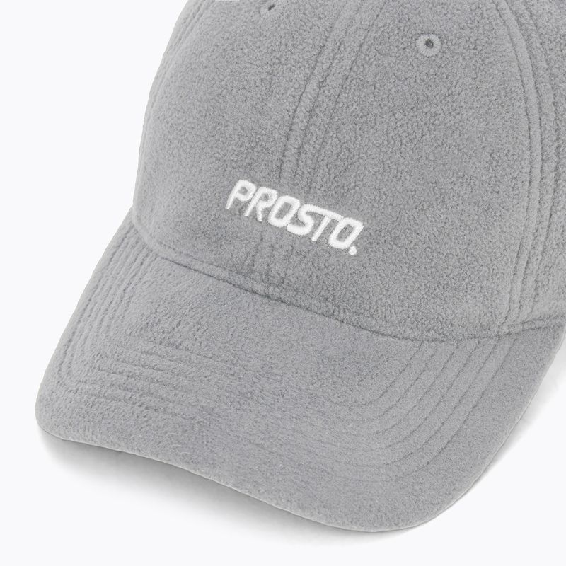 Kšiltovka PROSTO Fleece gray 3