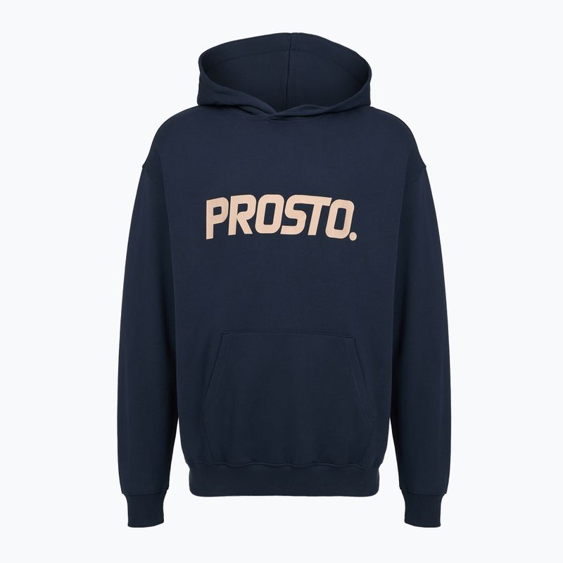 Pánská mikina PROSTO Big Logo Hoodie navy