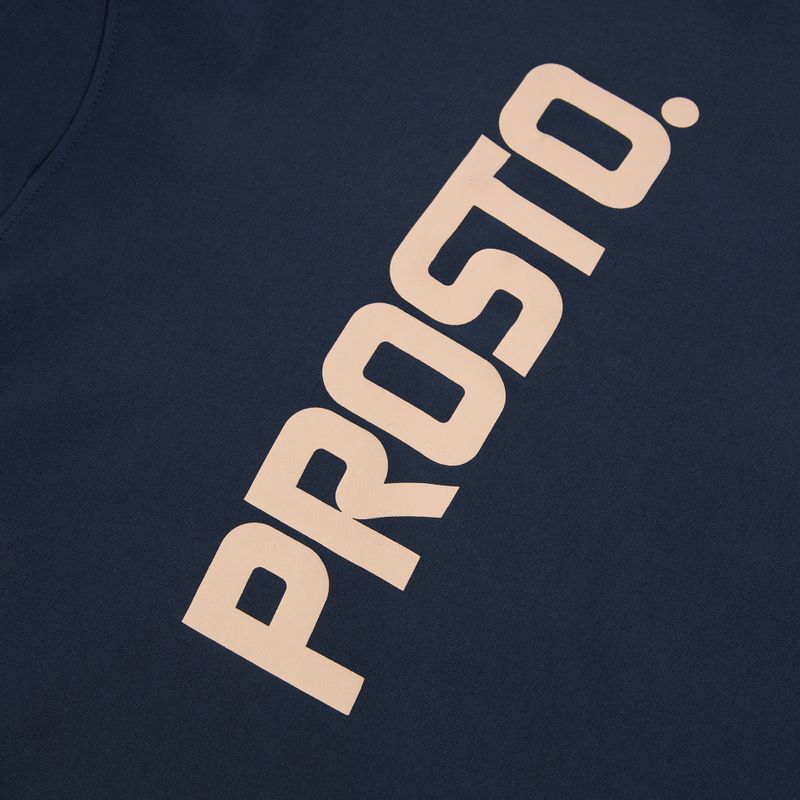 Pánská mikina PROSTO Big Logo Hoodie navy 3
