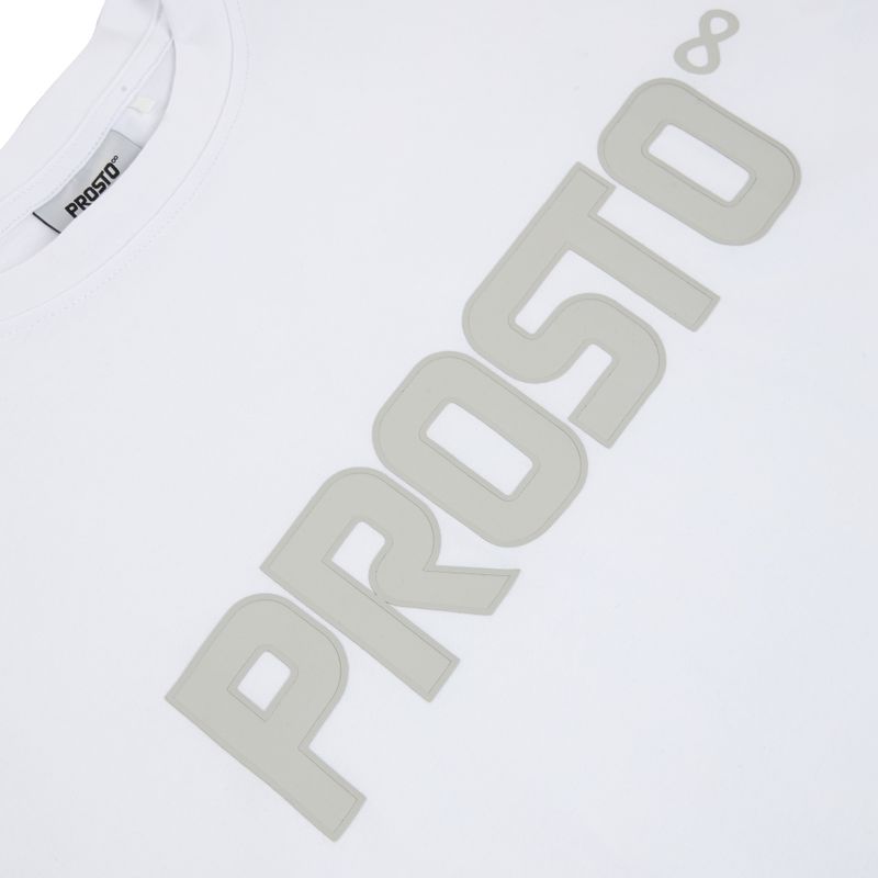 Pánské tričko na lezení PROSTO Big Logo white 3