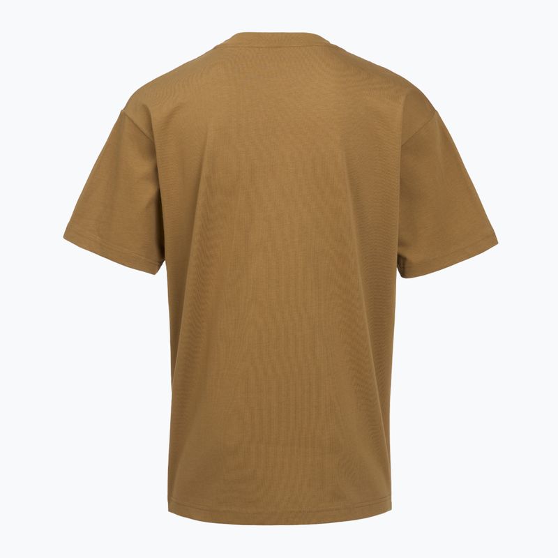 Pánské tričko na lezení PROSTO Big Logo cinnamon beige 2