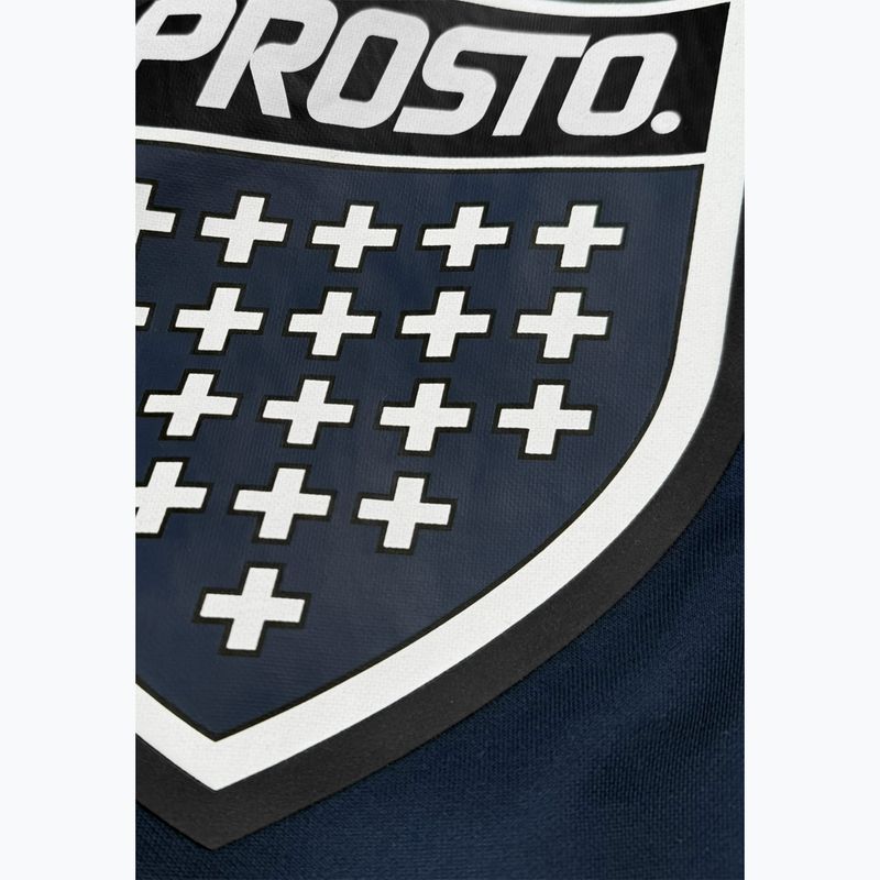 Pánská mikina PROSTO Big Shield Crewneck navy 3